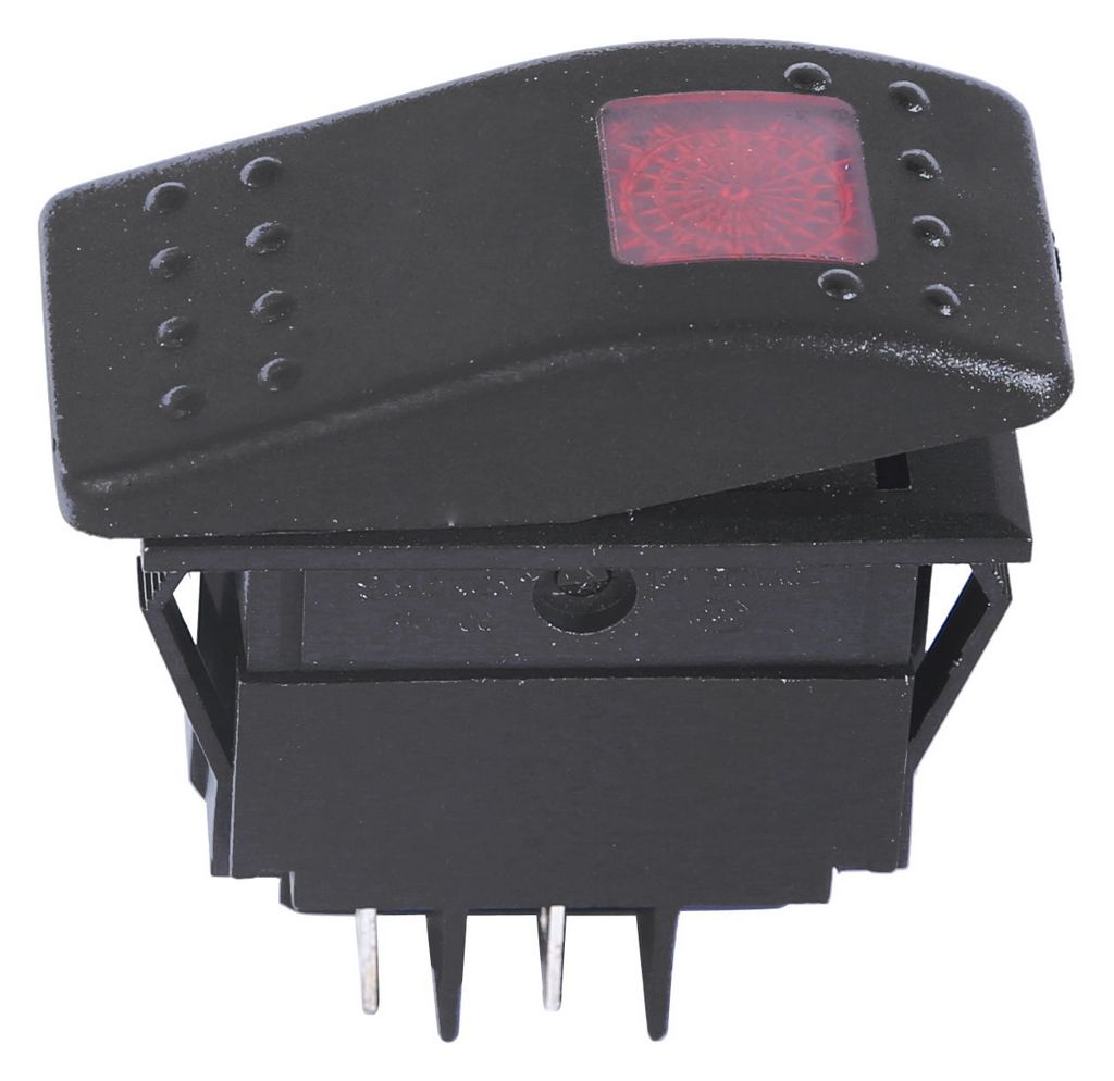 Toggle Switch With Indicator Lamp, Lighting Wagner Online Electronic