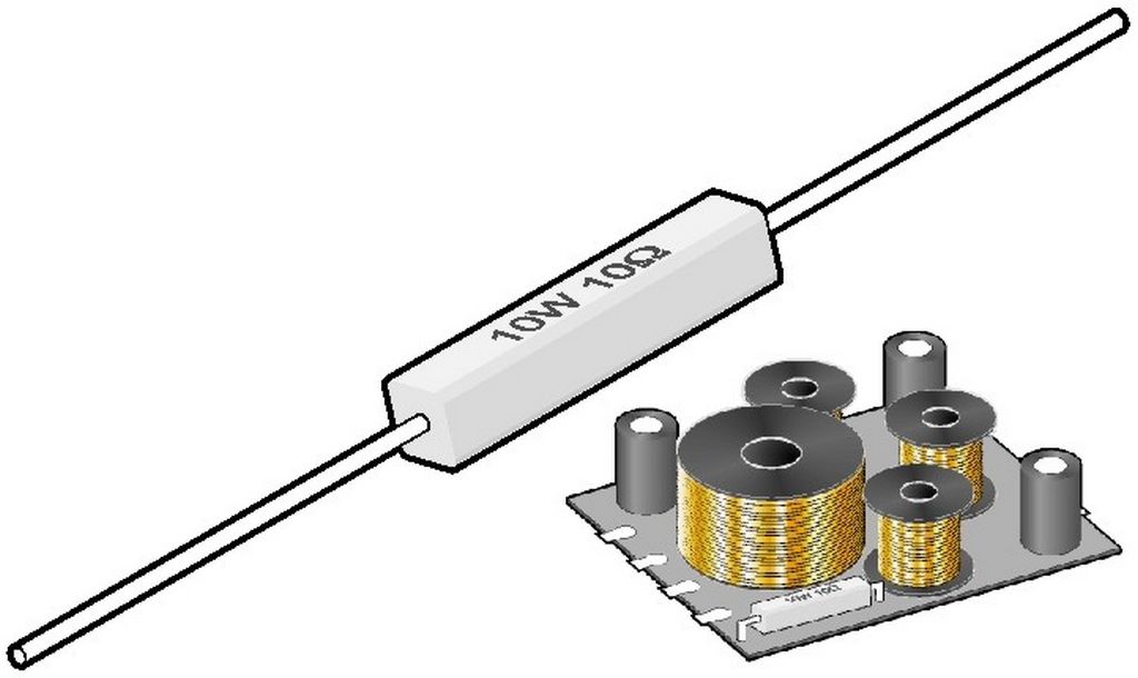 NonInductive Resistors, Speaker Components Wagner Online Electronic